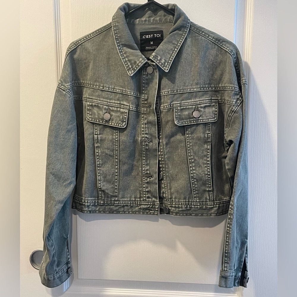 Cropped Jean jacket